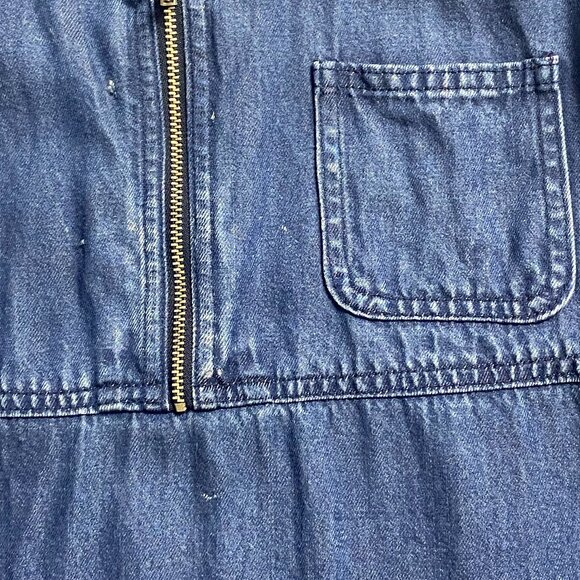 Vintage Nordstrom Jean Demin Blue Dress Small PRE OWNED - Picture 5 of 11